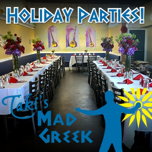 Holiday Parties at Taki